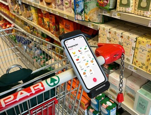 Revolutionäre Einfachheit: Die PACT Handyhalterung für Einkaufswägen